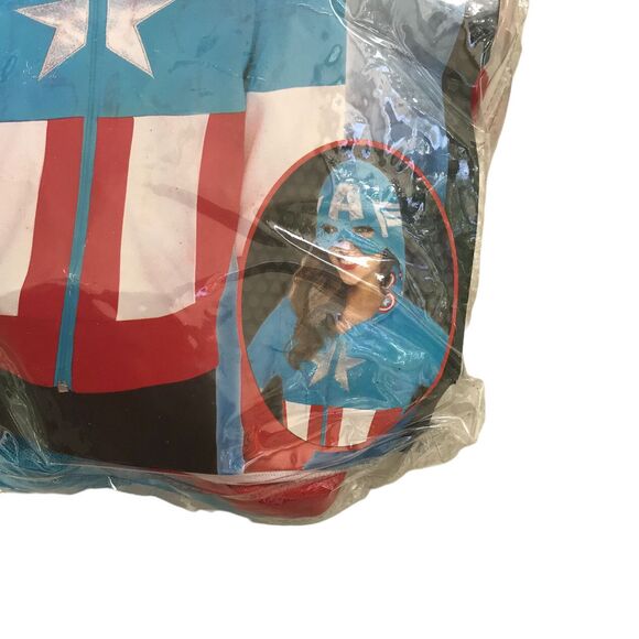 WOMEN'S MARVEL AMERICAN DREAM ZIP UP SWEATSHIRT HOODIE SUPER HERO ADULT L/XL - Picture 7 of 7